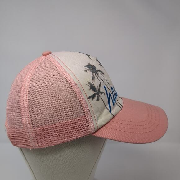 Hawaii Snapback trucker Hat Multicolor OS Adjustable Mesh Back Honolua Wahine - Picture 4 of 9